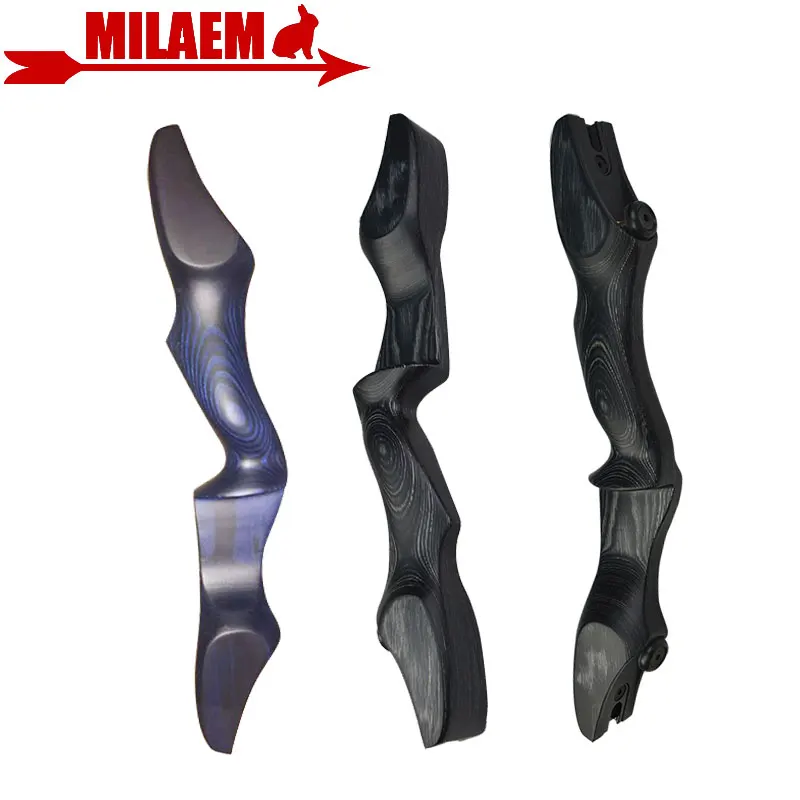 17 дюймовый стрельба из лука ILF Рекурсивный лук подъемник длинный деревянная