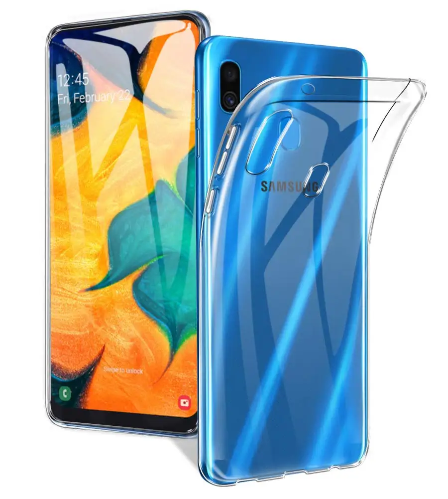 For Samsung A30 Чехол для телефона Samsung Galaxy A10 A20 A30 A40 A50 A70 A80, прозрачные силиконовые чехлы из ТПУ, чехлы, Капа A 50 30 20 40 - Цвет: For Samsung A30
