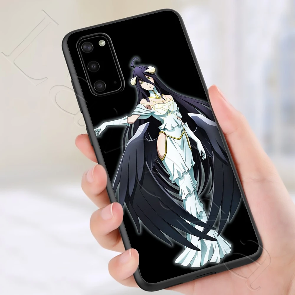 Чехол Albedo overlord для Samsung Note 10 S6 S7 S8 S9 S10 S10e S20 ultra A71 A51 A81 A91 M10 M20 M30 Lite Edge Plus | Мобильные