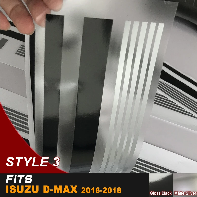 D max полосная боковая дверь графический виниловый стикер для гоночного