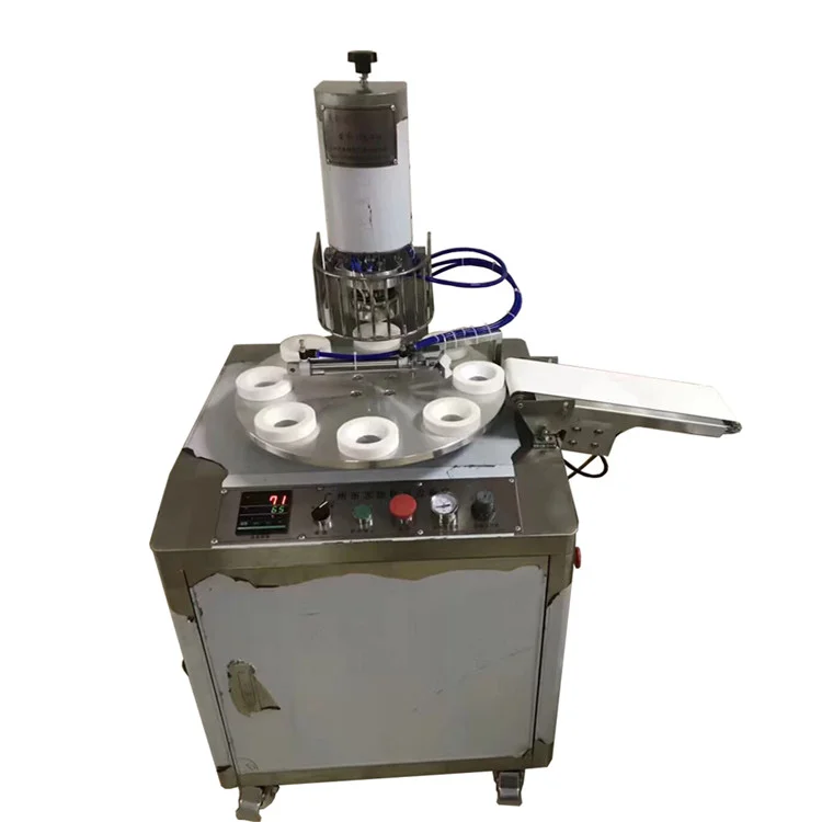 

2000PCS/H Automatic Egg Tart Forming Machine Commercial Multifunctional Stuffed Puff Pastry Cheese Making Equipment