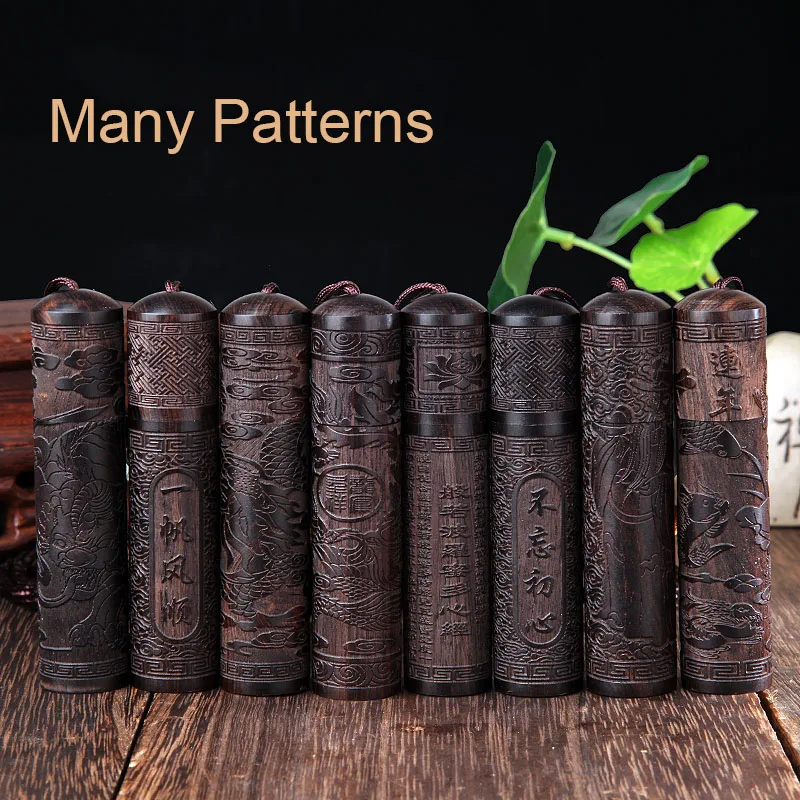 Творческий масляной зажигалкой тонкой эбенового дерева в виде ракушки