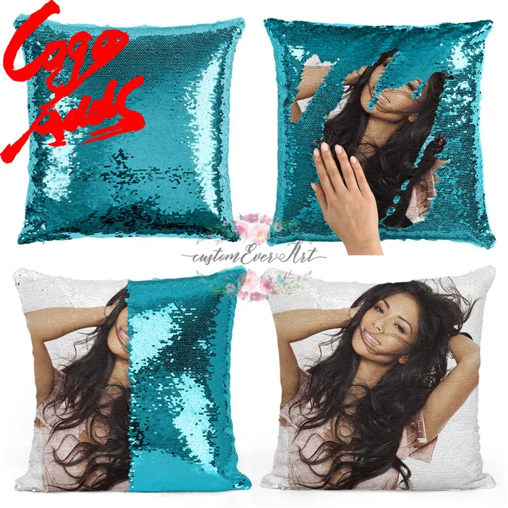 

Nicole Scherzinger sequin pillow | sequin Pillowcase | Two color pillow | gift for her | gift for him | pillow | magic pillow