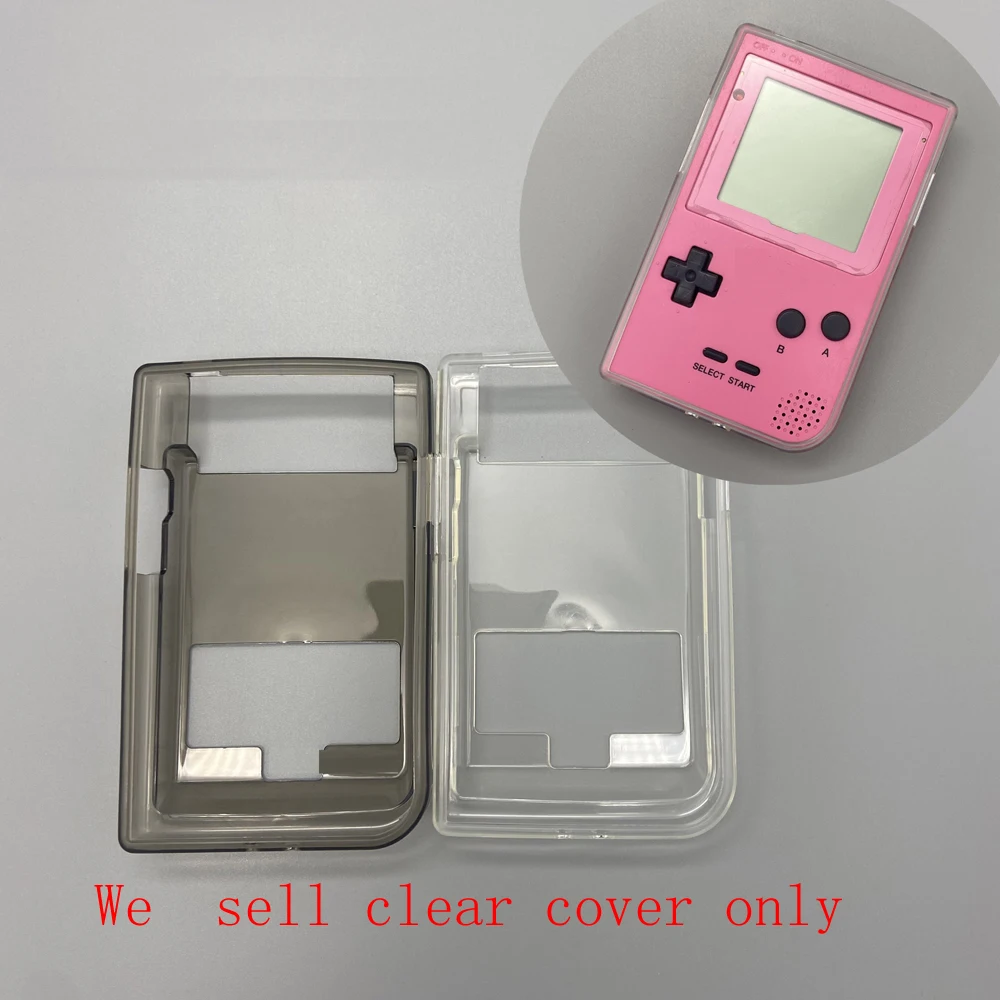 

100pcs TPU Protective Shell Transparent Case cover for Gameboy Pocket for GBP cover