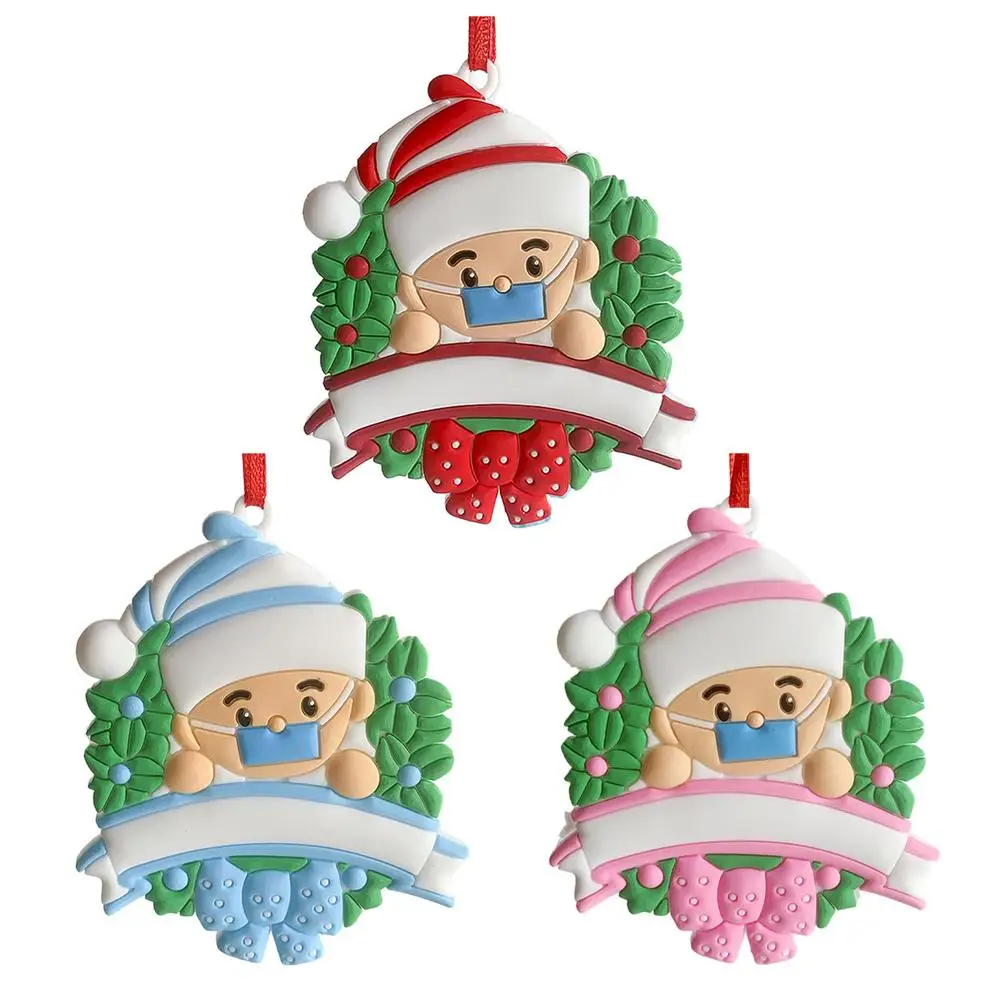 

3 цвета, рождественские украшения для кукол, снеговик, силиконовая елка, украшение для дома 2021, рождественские украшения, Новогодний подарок