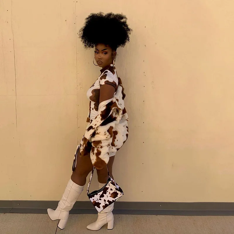 Женское облегающее платье с принтом летнее эластичное Клубное мини на завязках