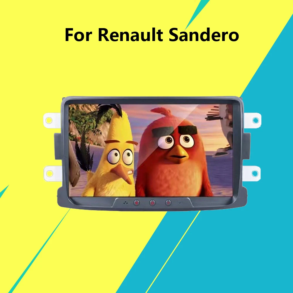 2 Din Android автомобильный мультимедийный плеер WIFI GPS Bluetooth стерео для Renault Sandero LOGAN II