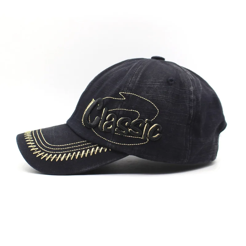 New Brand Baseball Cap Classic Men Women Snapback Caps Bone Hats For Washed Vintage Hat Embroidery Base Ball | Аксессуары для