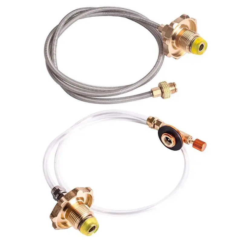 Открытый Кемпинг плита для пикника клапан плоский цилиндр газовый разъем Бак