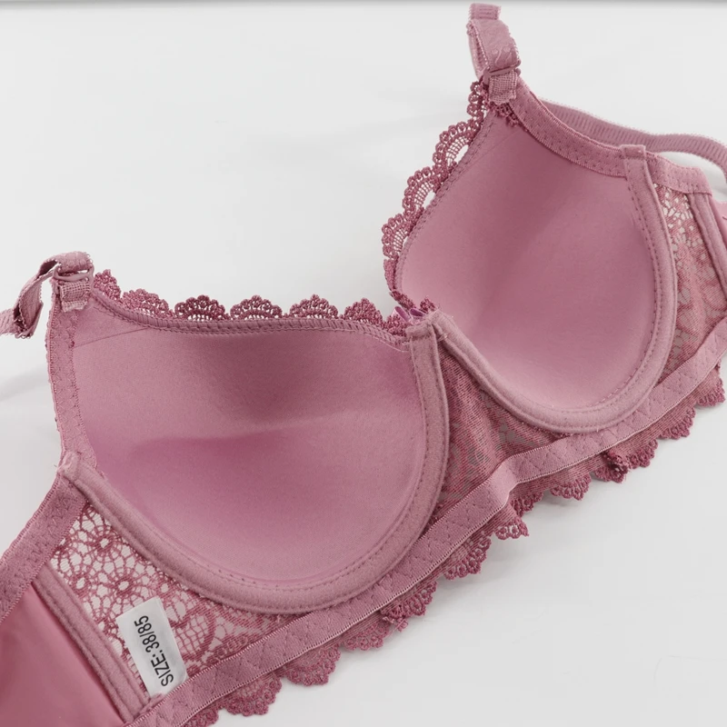 Beauwear Big Size Lace Bralette Padded Push Up Bra Lingerie Plus Size Sexy Brassiere Underwear Padded B C Bh Plus Bras for Women