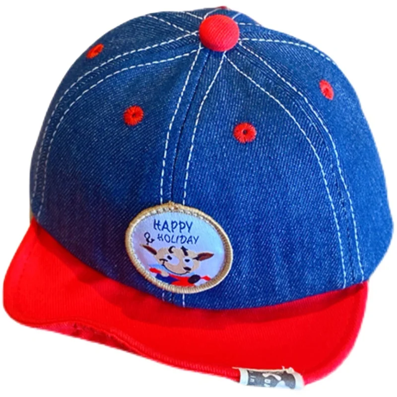 

Baby hat spring and autumn thin boy cap baby cowboy sun hat