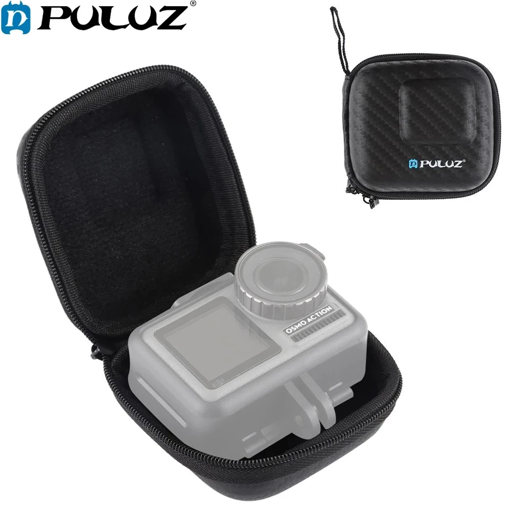 Портативная сумка для хранения PULUZ Mini из углеродного волокна защитная коробка