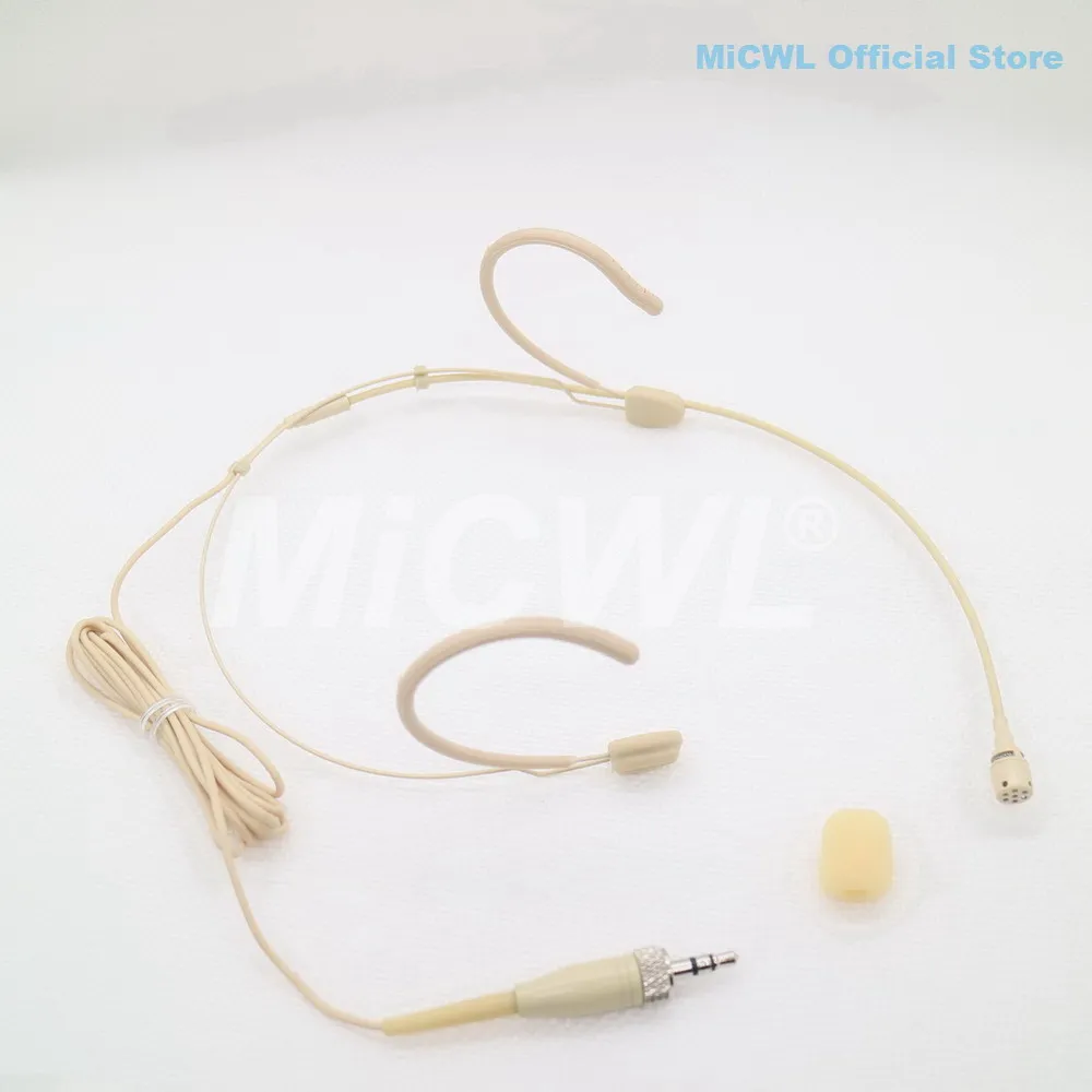 Гарнитура MiCWL для правого и левого лица кардиоидный микрофон Sennheiser Wireless sk100 sk300 G2 G3