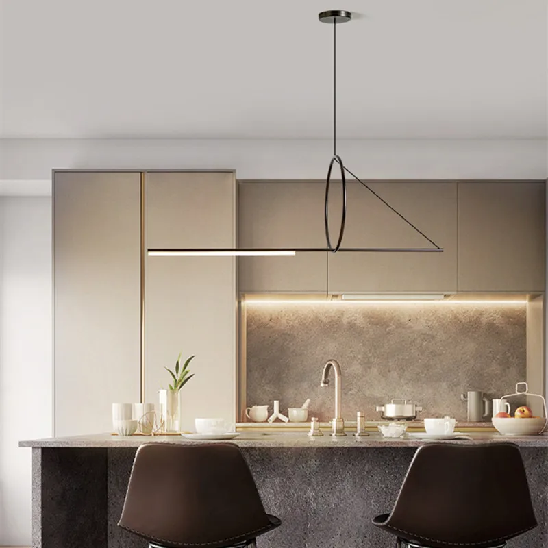 Постмодернизированная люстра Скандинавская Геометрическая лампа для декора