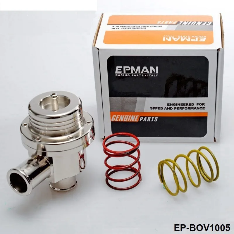 Выдувной клапан 25 мм BOV (4bar) для VW silver ( 2 пружины 14PSI и 7PSI) Стандартный|blow off valve|blow valve