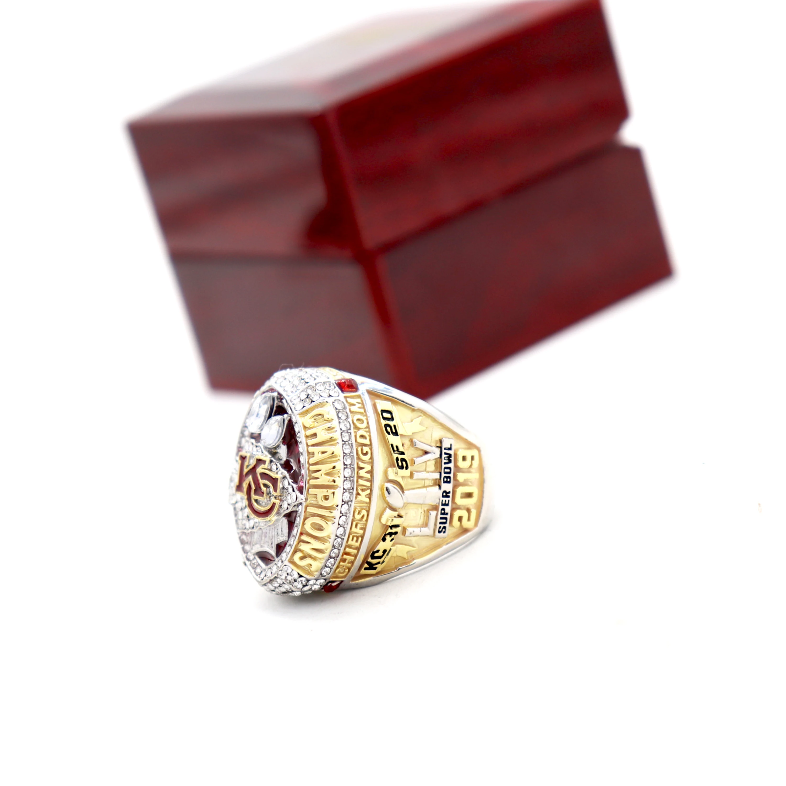 

wholesale offical 2021 chiefs football championship rings in size 8-14