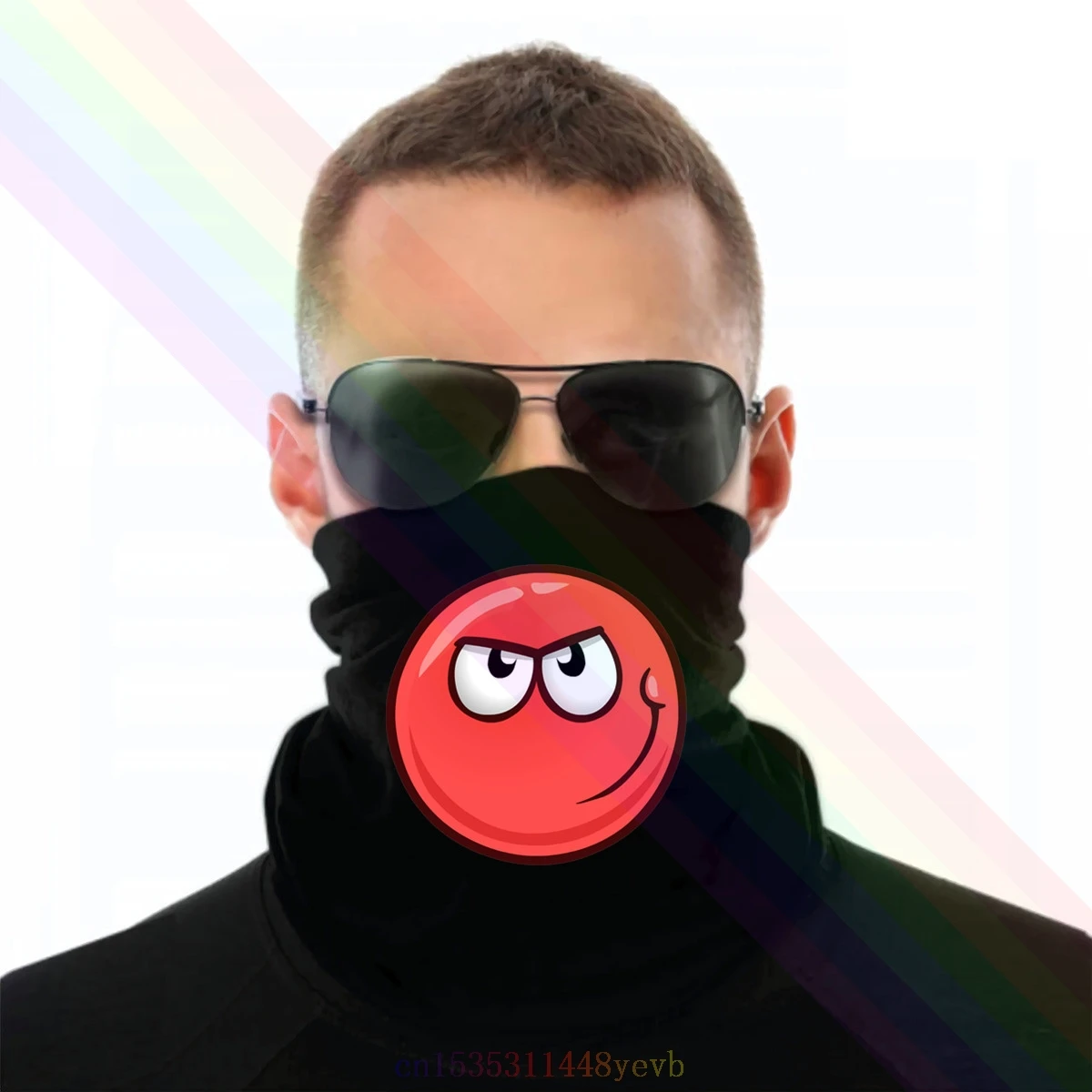 Новинка 2020 Классическая повязка на голову с красным шариком и 4 логотипами шарф