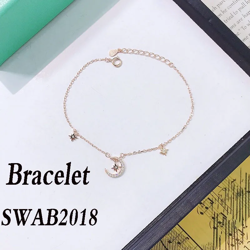 

New Fashion Exquisite High Quality Cubic Zirconia Ms. Bracelet Send Girlfriend Birthday Memorial Jewelry Gift SWAB2001-SWAB2018