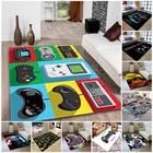 Игровые коврики с контроллером, нескользящий напольный коврик, Придверные коврики, домашний коврик для спальни, для дома и улицы, детский игровой коврик, детская кроватка
