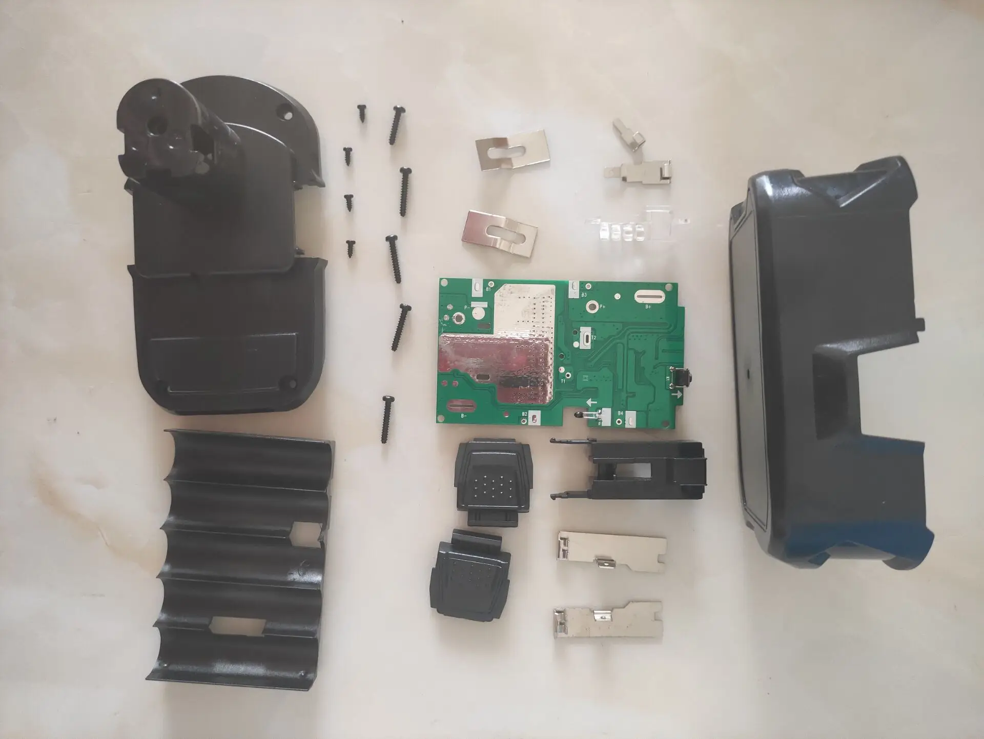 Чехол PCB board для литий ионного аккумулятора RYOBI P108/P10318V (2 уровня) 10 элементного
