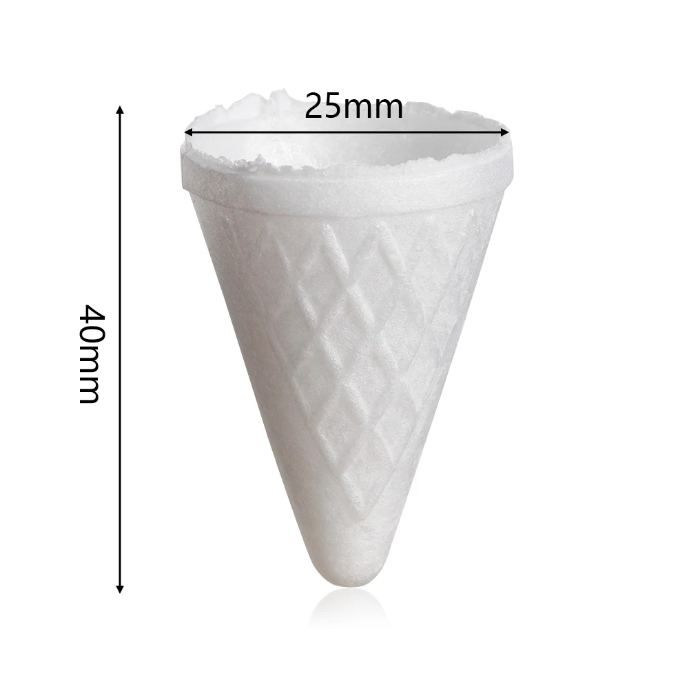 100 шт. 40*25 мм Кухня клейкого риса торт украшения Уход DIY розы трубопроводов