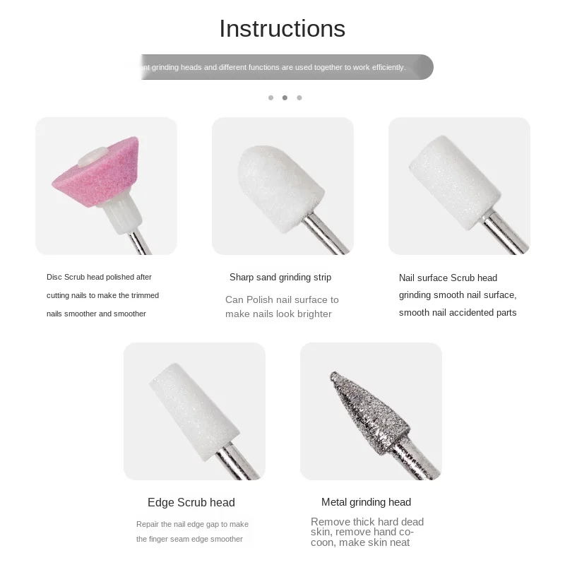 

Electric Portable Mini Nail Drill Machine Kit Electric Manicure Professional Drill Art Pen Pedicure Nail File Nail Art Tools Kit