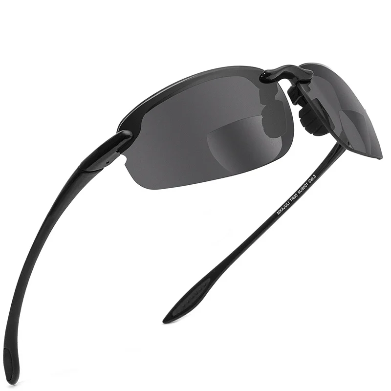

JULI Bifocal Sunglasses for Women Men Presbyopia Reading Eyeglasses Classic Square Sun Glasses With Diopters +2.0 +2.5 8001