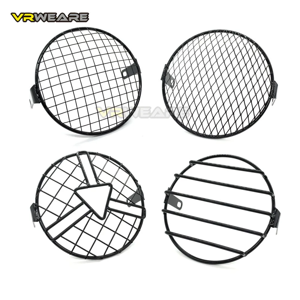 Универсальный винтажный протектор для фар мотоцикла защитная крышка в стиле