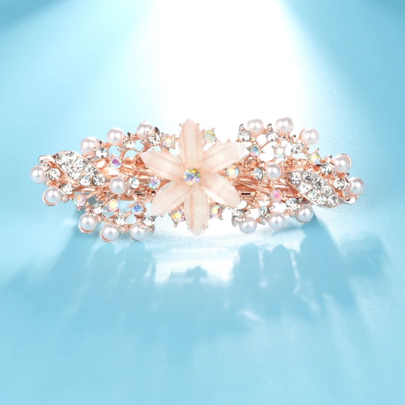 2021 Летняя мода 29 стилей заколки с цветами из смолы Foral зажим для волос Свадебная