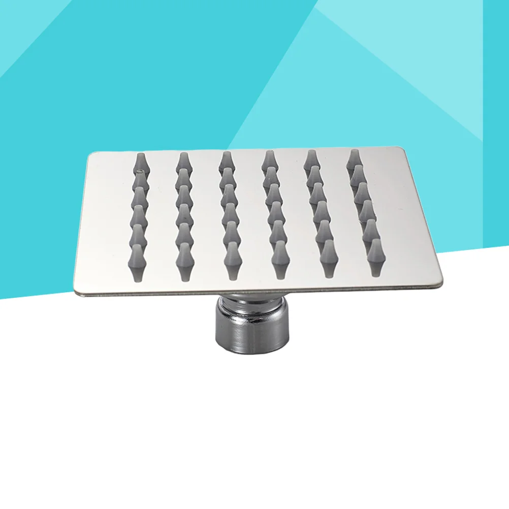 

8-дюймовые ультратонкие насадки для душа «Водопад» из нержавеющей стали, квадратные насадки для душа высокого давления (серебристые)