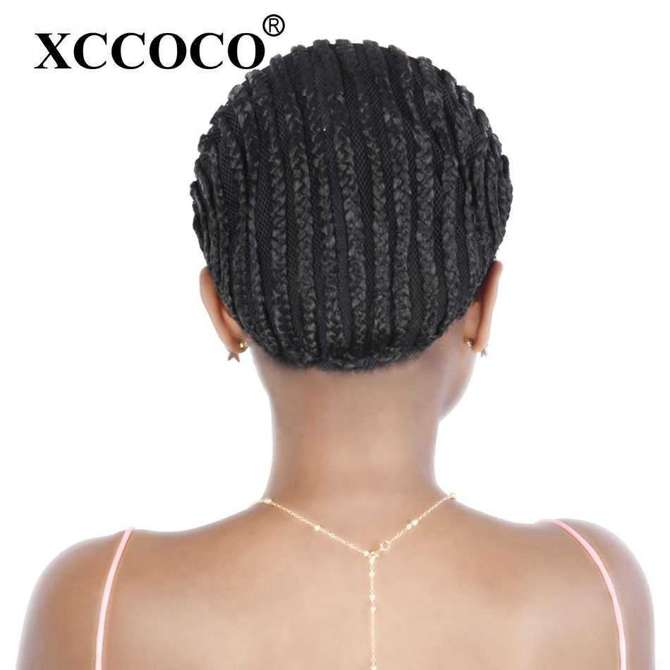XCCOCO 1 шт. черная кукурузная шапочка для парика изготовления париков сетчатая