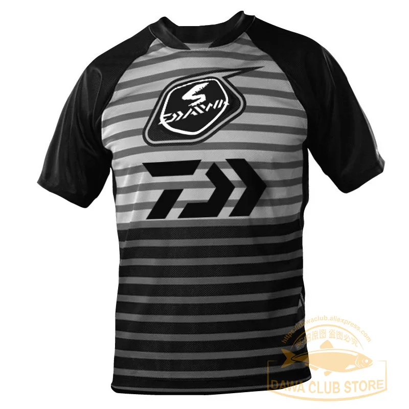 2021 спортивная одежда DAIWA летняя уличная футболка для рыбалки дышащая