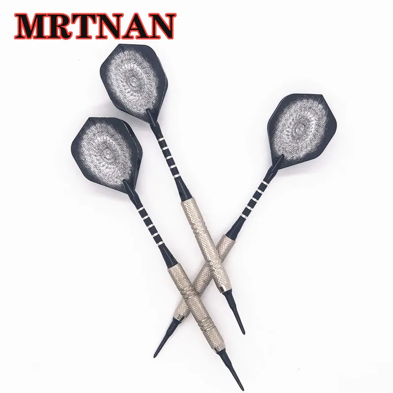 

3 pieces/set of professional darts 14g soft tip flying aluminum dart pole high quality indoor sports entertainment darts