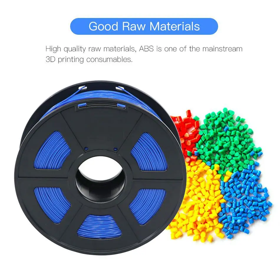 ANYCUBIC ABS печатный материал 1 75 мм кг пластиковые резиновые расходные материалы