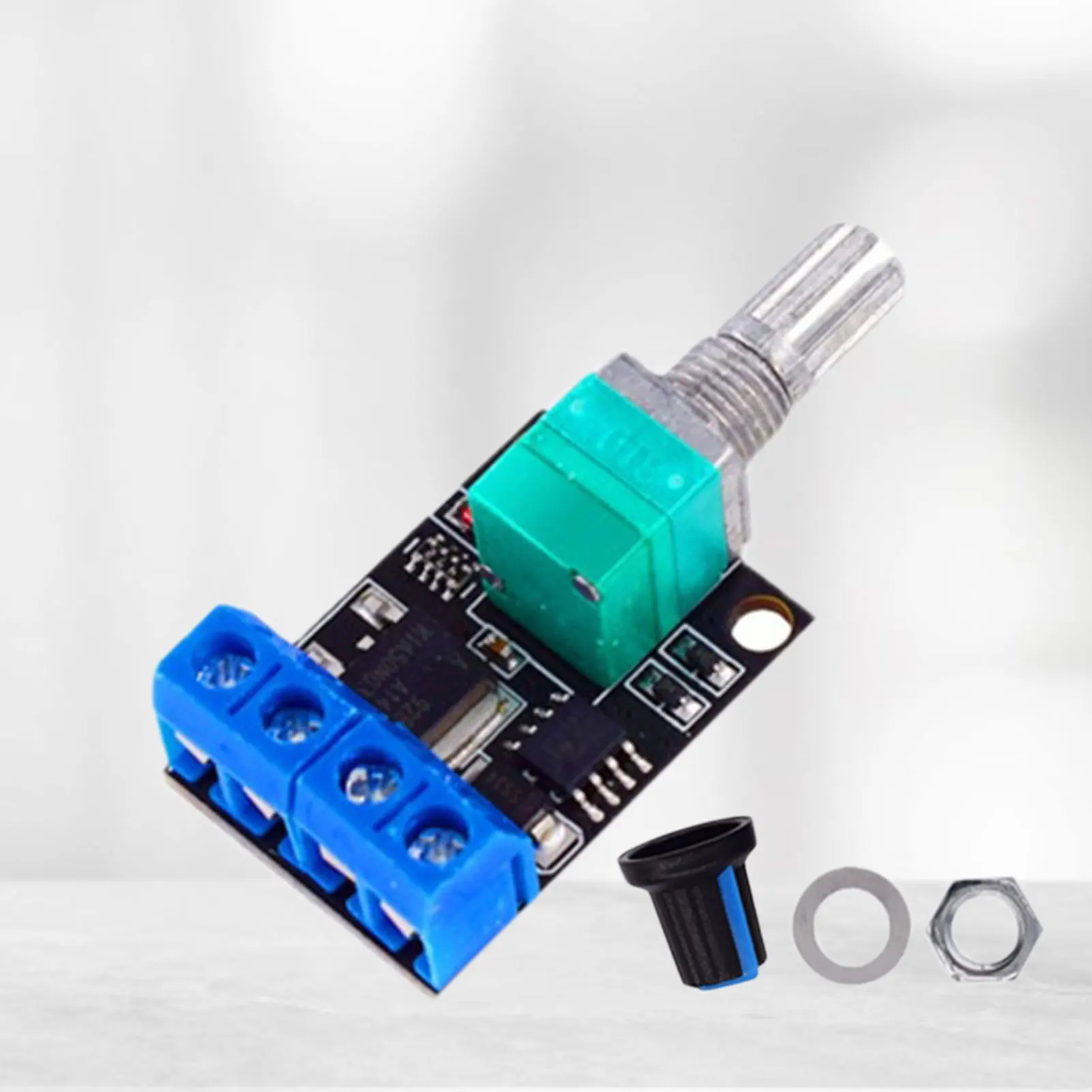

5V 12V 10A Voltage Regulator PWM DC Motor Speed Controller Governor Stepless Speed Regulator LED Dimmer Power Controller