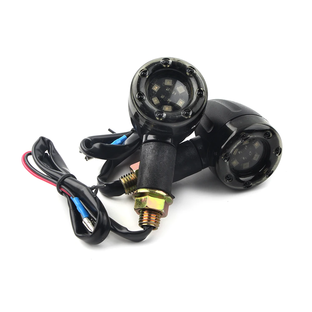 Сигнал поворота для мотоцикла 12 В постоянного тока индикатор янтарные огни