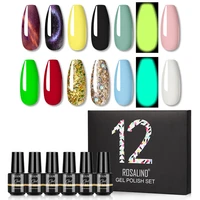 fast shipping gel nail polish set 612pcs manicure machine for nails art nail gel polish kit professional set rosalind
