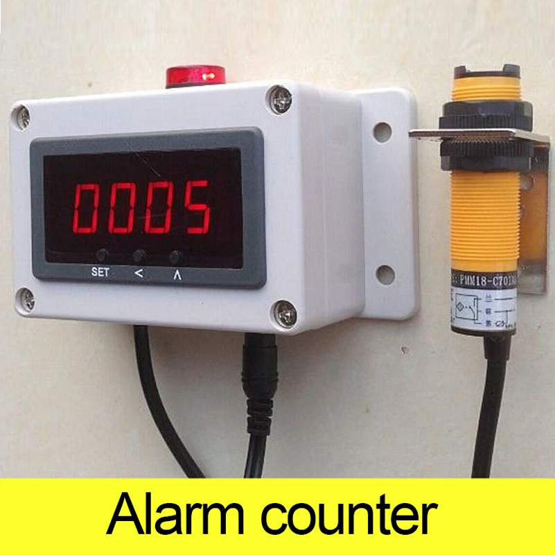 Auto Induction Electronic Counter Production Line Conveyor Belt Points Equipment Infrared Counting Meter | Бытовая техника