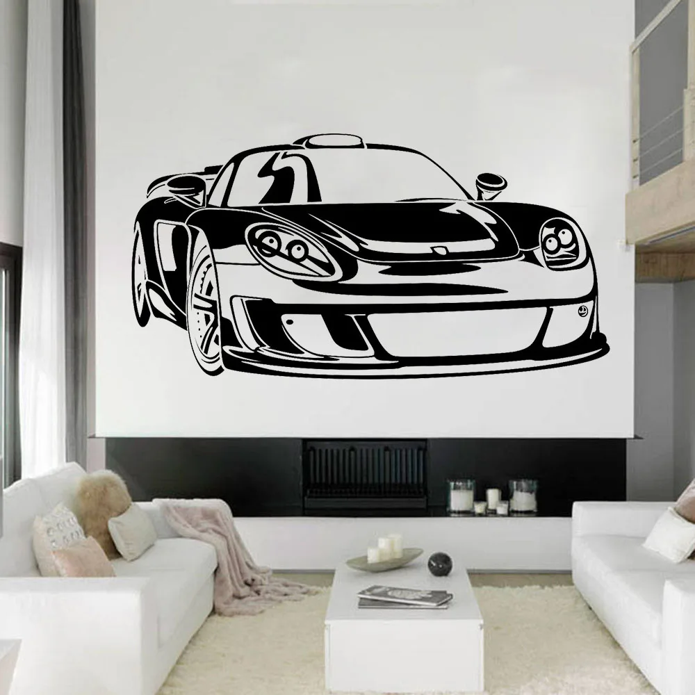 Стильные виниловые наклейки на стену автомобиля классные стильные