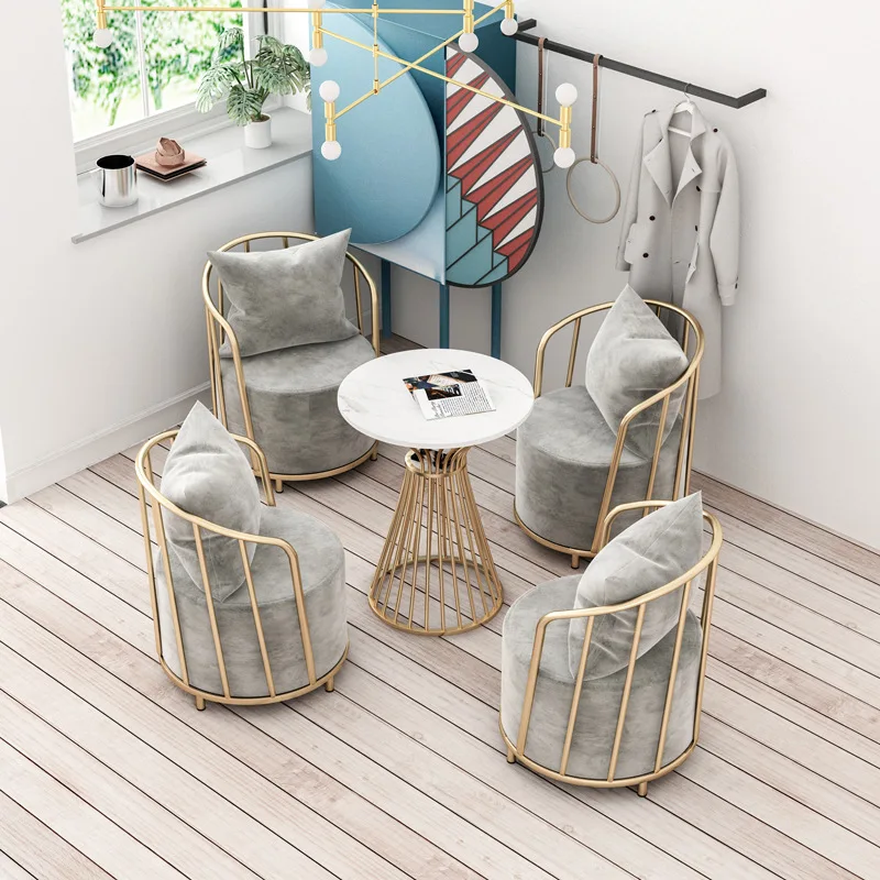 Нордический одноместный диван для гостиной современный светлый роскошный