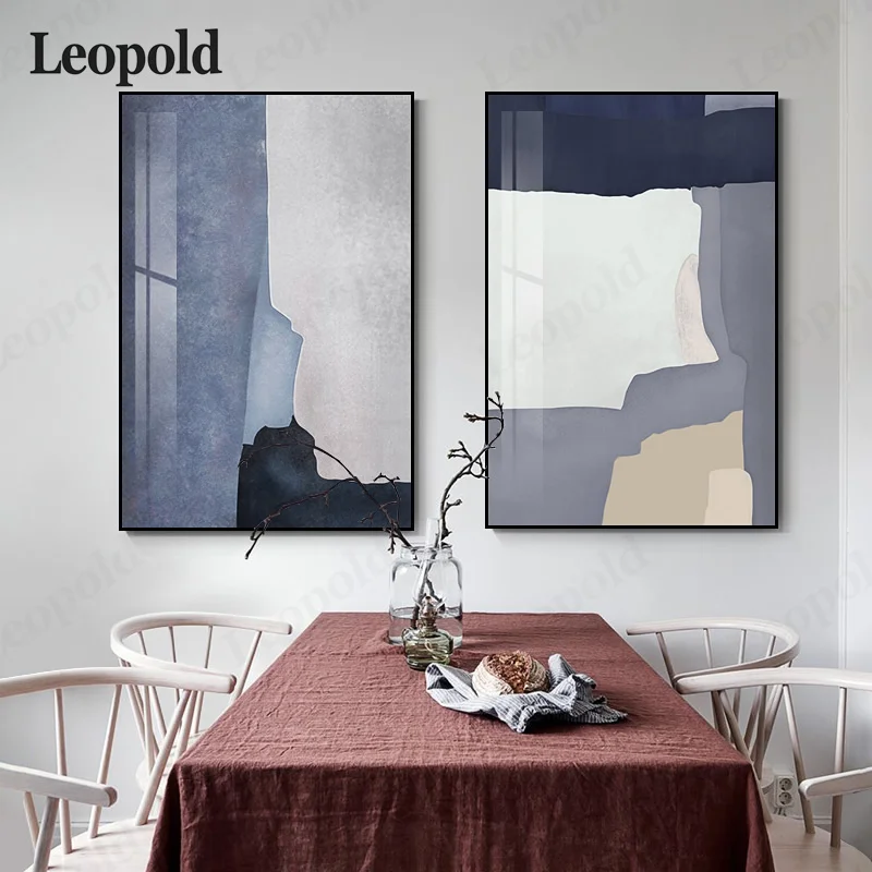 

Nordic Simple Abstract Color Irregular Pattern Posters Wall Pictures for Living Room Print Canvas impression Painting