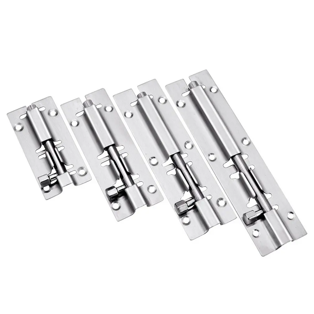 2pc Stainless Steel Square Mounted Latches Long Security Door And Window Chinese Side | Обустройство дома