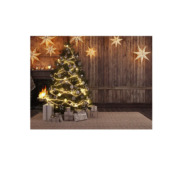

New Christmas party holiday layout photo background cloth