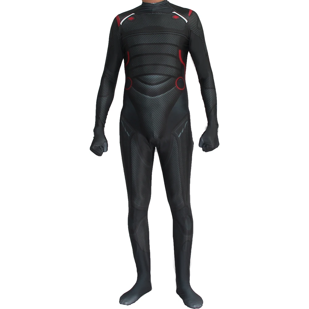 Костюм супергероя Череп солдат Омега боевой комбинезон зентай костюмы для