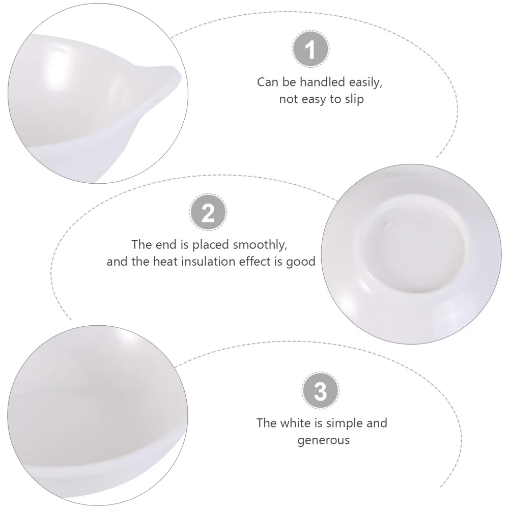 

5Pcs Creative Saucer Food Dipping Bowls Kitchen Seasoning Dish Baking Bowl