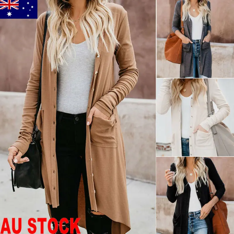 Женская блузка кардиганы с длинным рукавом женский открытый передний