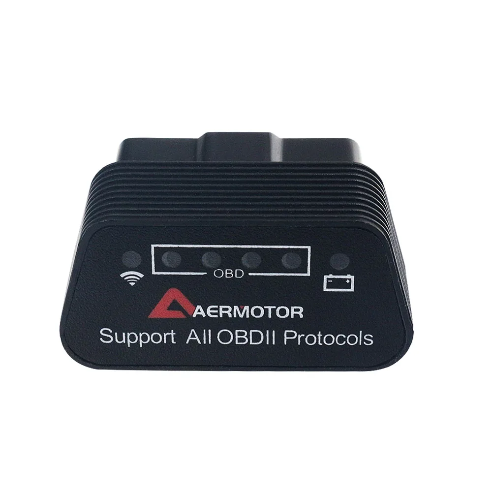 Wifi ELM327 OBD2 Wi-Fi Bluetooth ELM327 OBD2 сканер для VW Volkswagen Golf 4 Passat B6 B7 B8 B5.5 Jetta Tiguan OBD 2 Код считыватель диагностический инструмент - Цвет: Wifi ELM327 OBD2