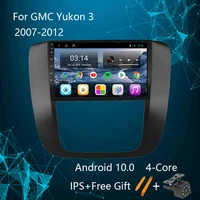 2din android 10 0 car multimedia player audio for gmc yukon chevrolet tahoe suburban 2007 2012 ips 4 core 2gb32gb carplay tmps