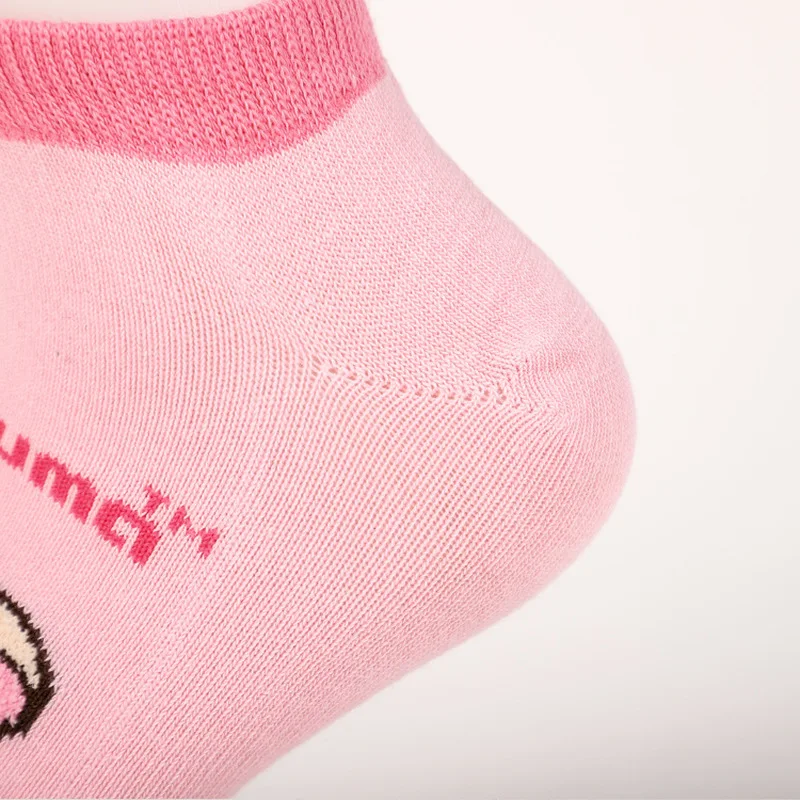 Носки с мультипликационным принтом Rilakkuma Kiiroitori, милые забавные женские хлопковые носки, впитывающие пот, дышащие, calcetines mujer