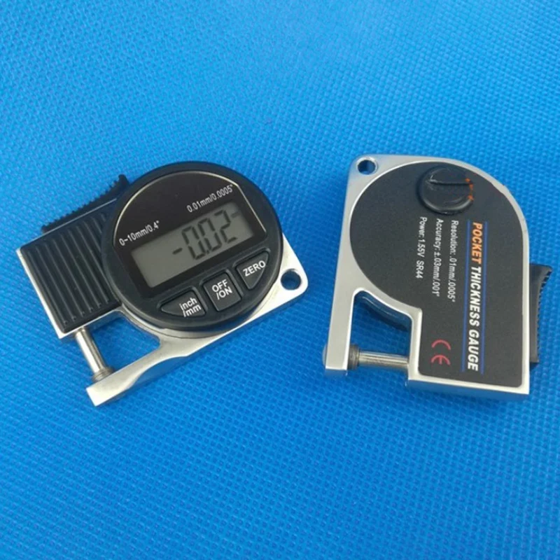 Электронный цифровой дисплей квадратный мини толщиномер штангенциркуль карта
